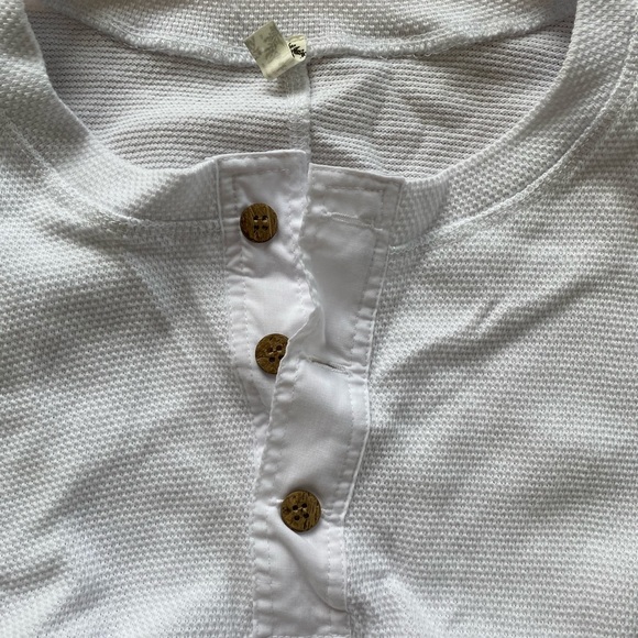 Free People Peek Aye Henley Bodysuit - Picture 2 of 5